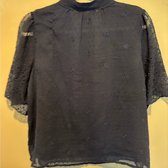 Women's Loft Short Sleeve Top - Sheet short sleeves Navy Blue Size Mediu… - Picture 5 of 9